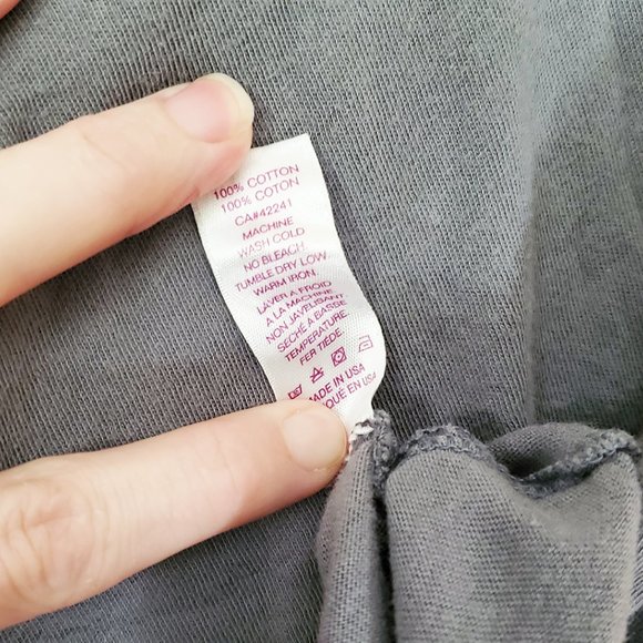 Velvet by Graham & Spencer - Gray Raw Hem Mini Skirt - Picture 4 of 5